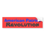 American Patriot , Revolution bumper stickers