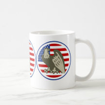 american patriotic cup or mug