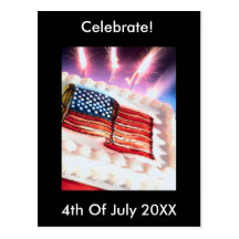 American Patrotic Postcard