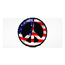 American Peace Picture Card