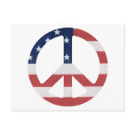 American Peace Sign Products! Postcard