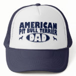American Pit Bull Terrier Dad Trucker Hats