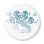 American Pit Bull Terrier Granddog Magnet