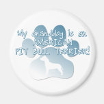 American Pit Bull Terrier Granddog Magnet