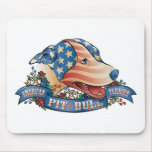 American Pit Bull Terrier Mouse Mats