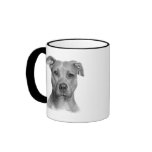 American Pit Bull Terrier mugs