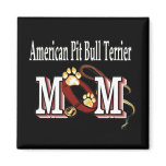 american pit bull terrier mum Magnet