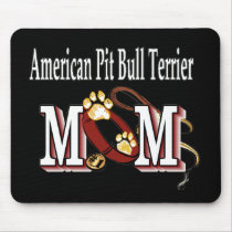 American Pit Bull Terrier Mum Mouse Mat
