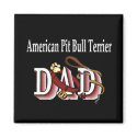 American Pit Bull Terrire Dad Magnet