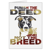 AMERICAN PITBULL AF3 PUNISH THE DEED CARD
