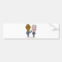 American President Barack and VP Joe Biden Bumper Sticker