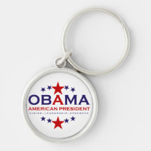 american President Obama Key Chains