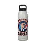 American Presidential Candidate Mitt Romney retro Drinking Bottle