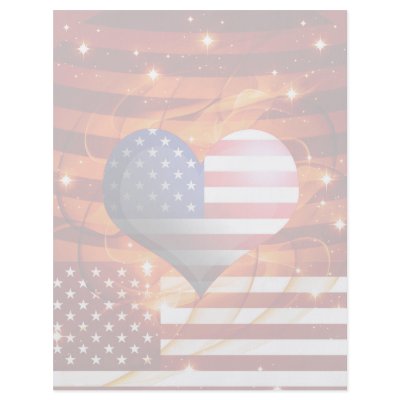 american pride heart design light flyer by secret_corner