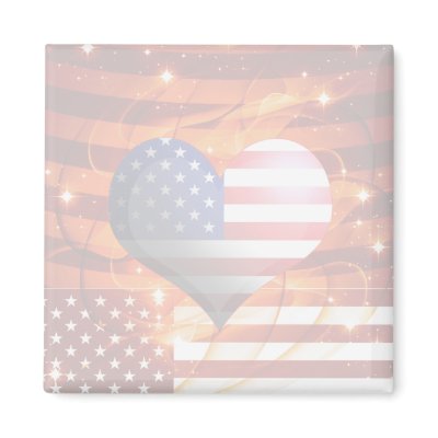 american pride heart design light magnet by secret_corner