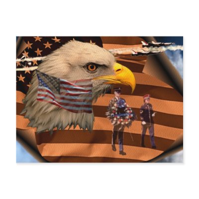 American Pride Postcard by Ken_R_F