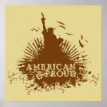 American & Proud Poster
