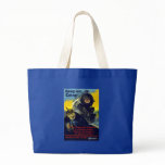 American Railroads, Keep 'Em Going in 1917 Tote Bags