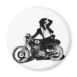 American Recluse Monkey Rider Magnet