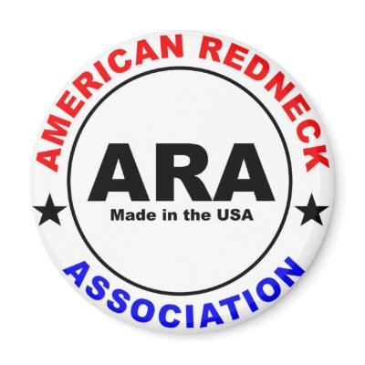 American Redneck Association Fridge Magnet by redneckplace