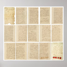 American Revolution 1783 Treaty of Paris All Pages Print