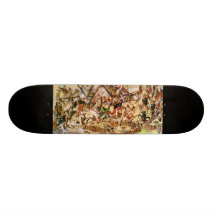American revolution historical skate deck