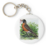 American Robin Keychain