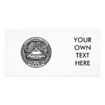 American Samoa Coat of Arms Photo Card