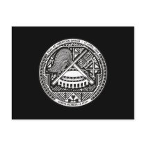 American Samoa Coat of Arms Postcards
