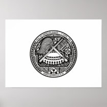 American Samoa Coat of Arms Posters