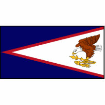 American Samoa Flag Acrylic Cut Outs