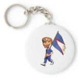 American Samoa Keychain