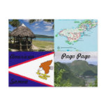 American, Samoa, Pago Pago postcard