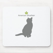 American Shorthair g5 マウスパッド