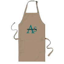 American Shorthair Monogram Design Apron