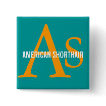 American Shorthair Monogram Design