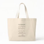 American Sign Language Alphabet and Numbers bags