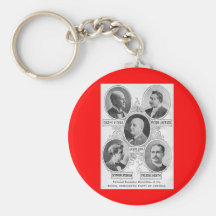 American Social-democratic-party-1900 Keychains