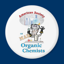 American Society of Mad Organic Chemists magnets