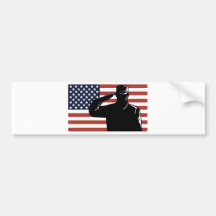 american soldier military serviceman bumper stickers