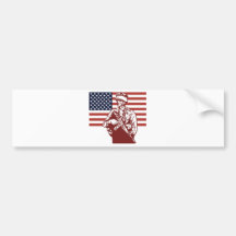 american soldier military serviceman bumper sticker