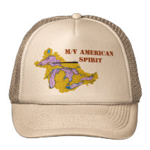 American Spirit Cap Mesh Hat