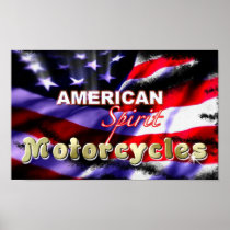 American Spirit Motorcycles Posters