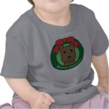 American Staffordshire Terrier Christmas T Shirt