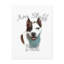 American Staffordshire Terrier Dad 2 Post Cards
