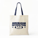 American Staffordshire Terrier Dad Tote Bags