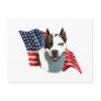 American Staffordshire Terrier Flag Post Card