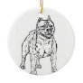 American Staffordshire terrier ornament