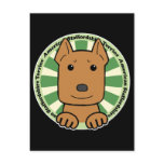 American Staffordshire Terrier Postcard