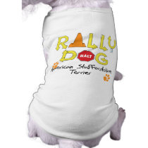 American Staffordshire Terrier Rally Dog Doggie T Shirt